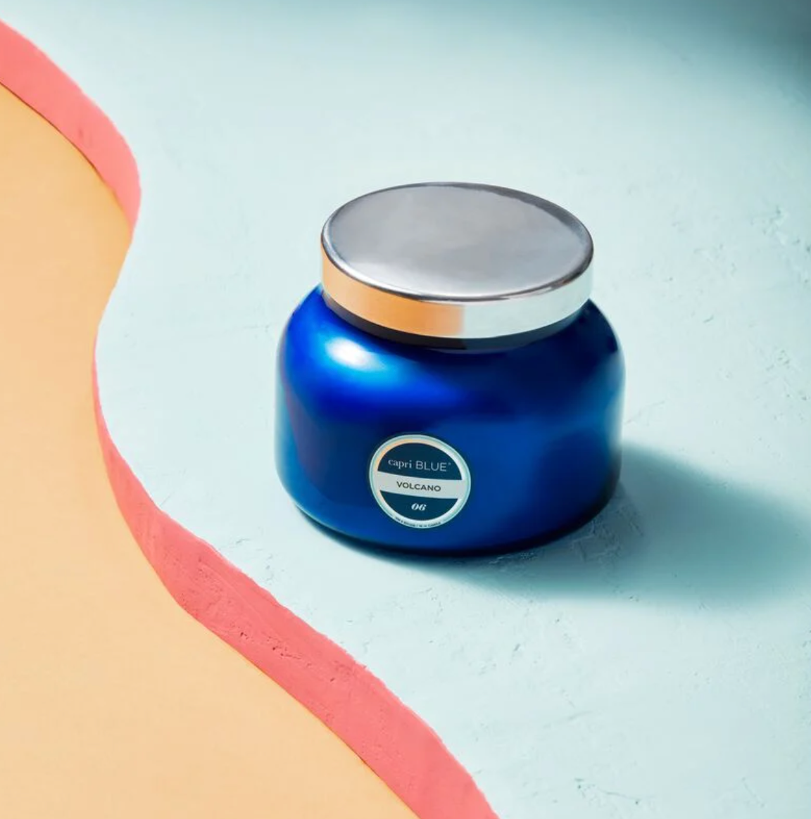 Volcano Blue Signature Jar Candle, 19 oz