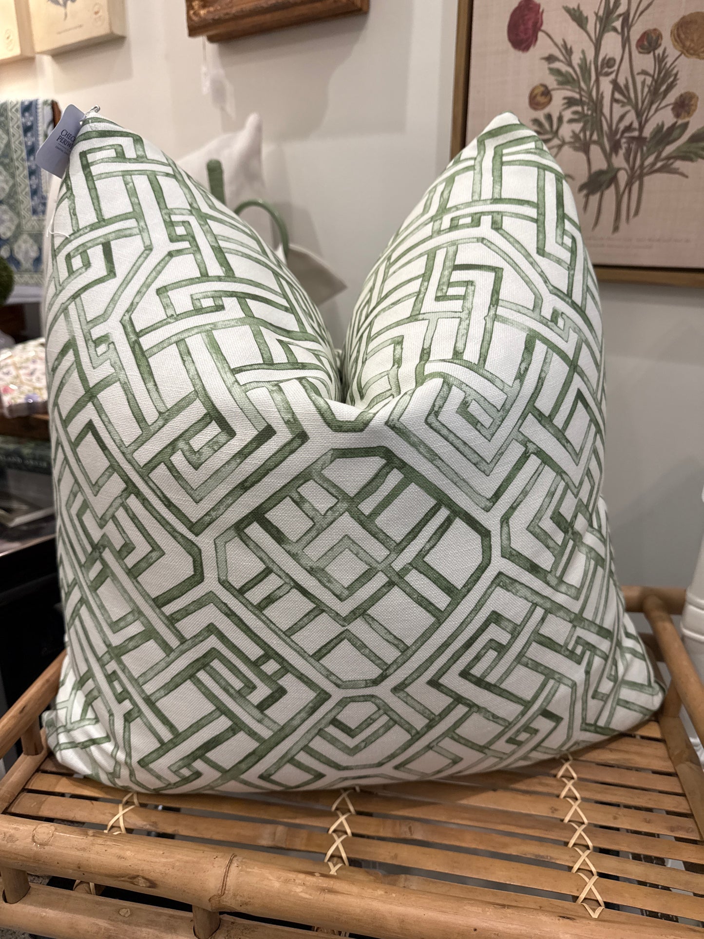 Erla Greenery Custom Pillow