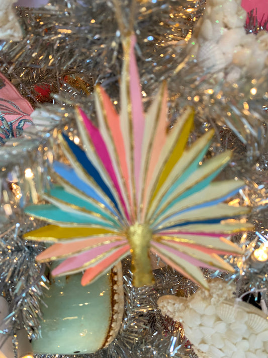 Palm frond ornament