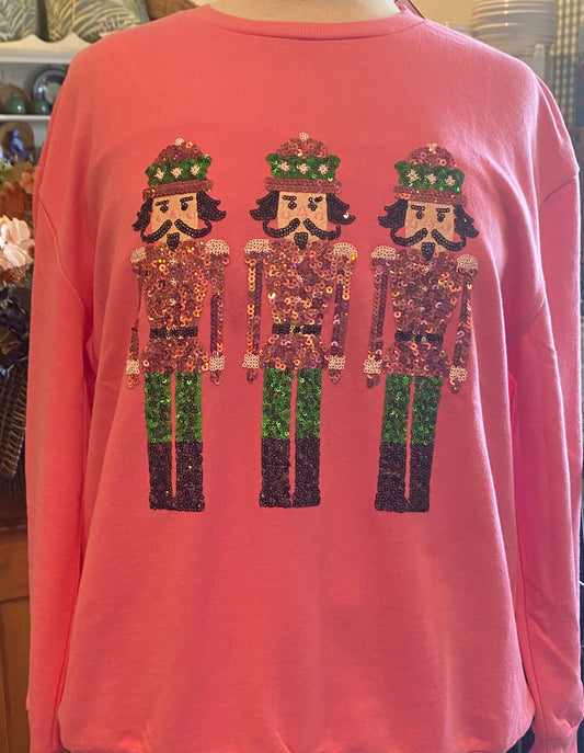 Nutcracker March Sequin Sweatshirt