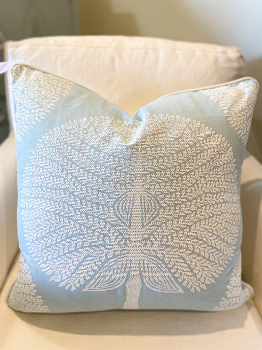 Blue Trees Pillow